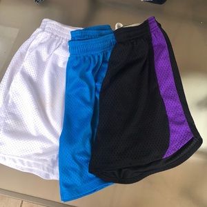 Athletic Basketball Shorts (x3)